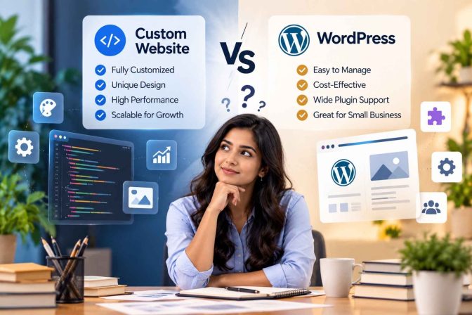 Custom Website vs WordPress: Which Is Better for Your Business?