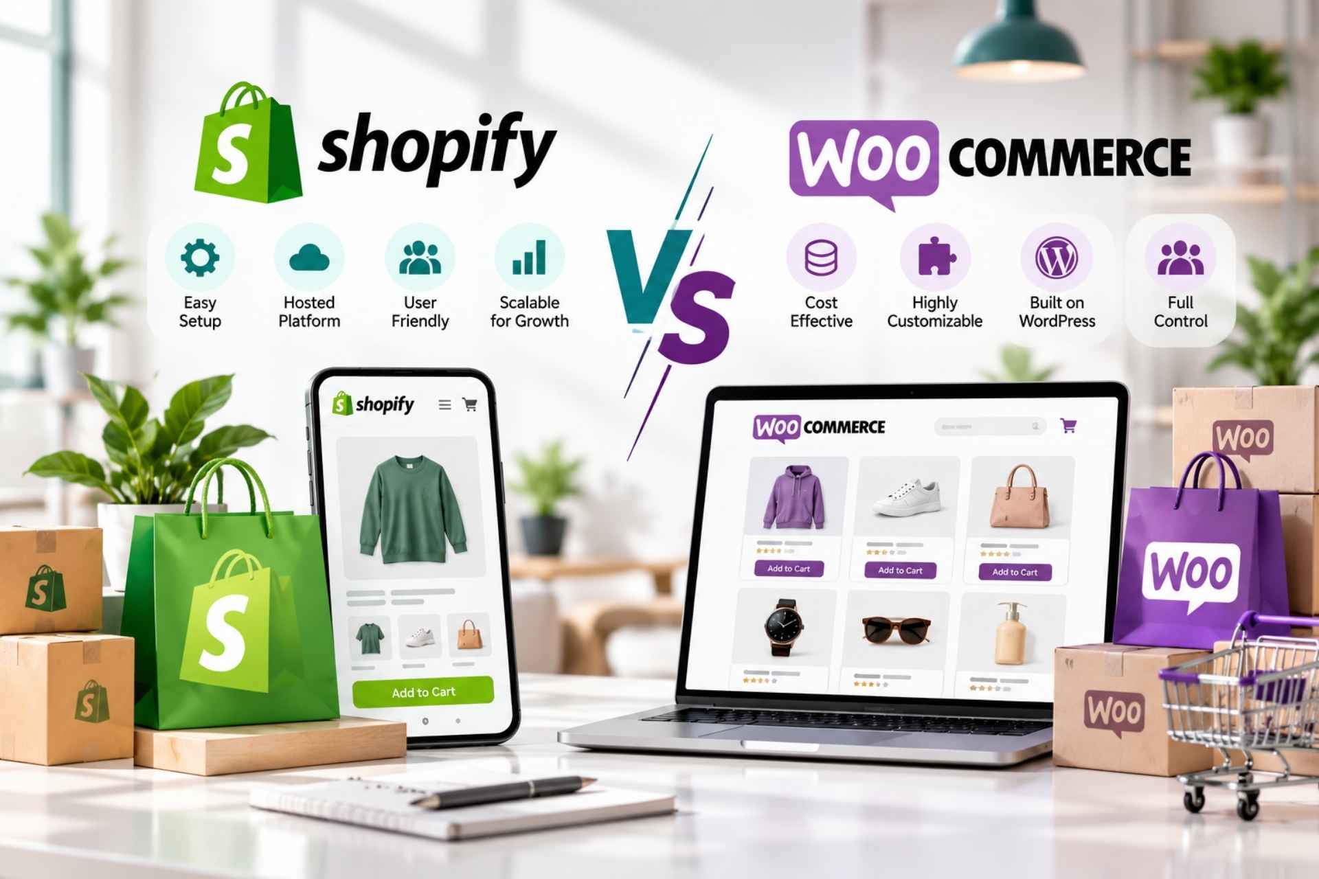 Shopify vs WooCommerce: Which Is Better for Your Online Store?