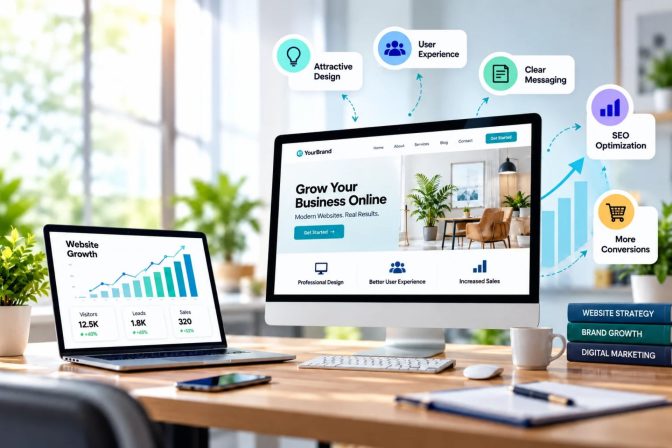 How to Create a High-Converting Business Website for Your Brand